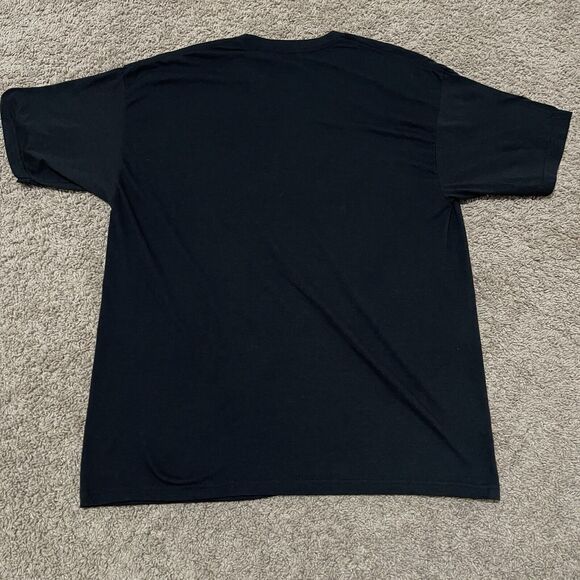 Marine Corps Shirt Mens XL Black Green Reflective USMC Army Black Ink Design - Picture 2 of 4